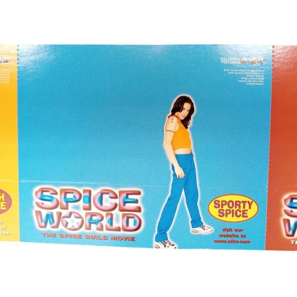 Spice Girls Spice World Movie Promo Pop Up Banner Store Display Vintage New 1997 - Picture 5 of 11